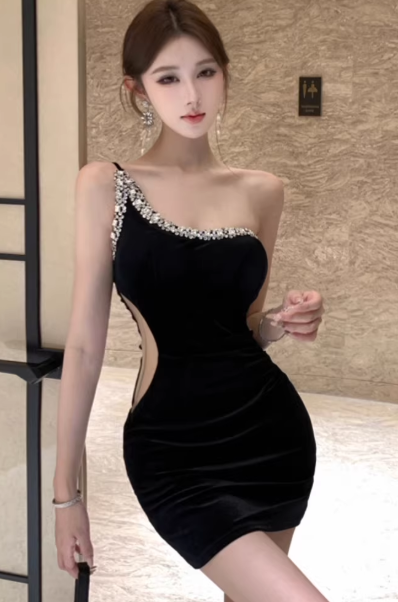 Black Women's Dress S76