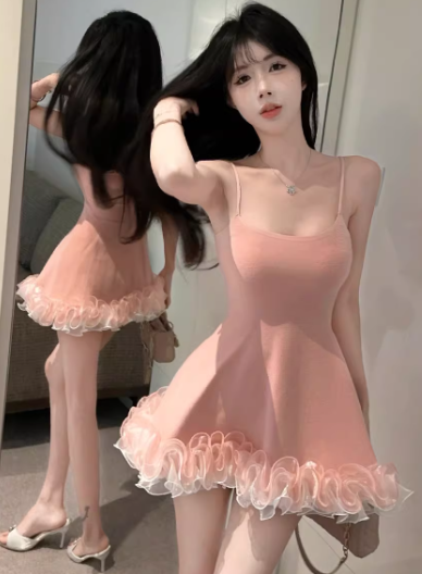 Peach Women's Dress S240