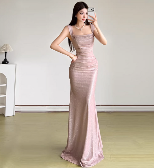 Chic Pink Dress S481