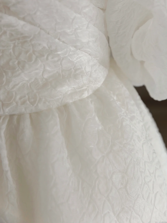 Prinzessin Brautkleid Ballkleid aus der Schulter Satin Brautkleid mit kurzen Ärmeln Brautkleider bescheidene Brautkleider DH1290