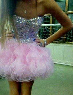 Modest Ball Gown Sweetheart Pink Tulle Formal Homecoming Dresses 8th Grad Dance Graduation Dress Short Hoco Dresses DH2576