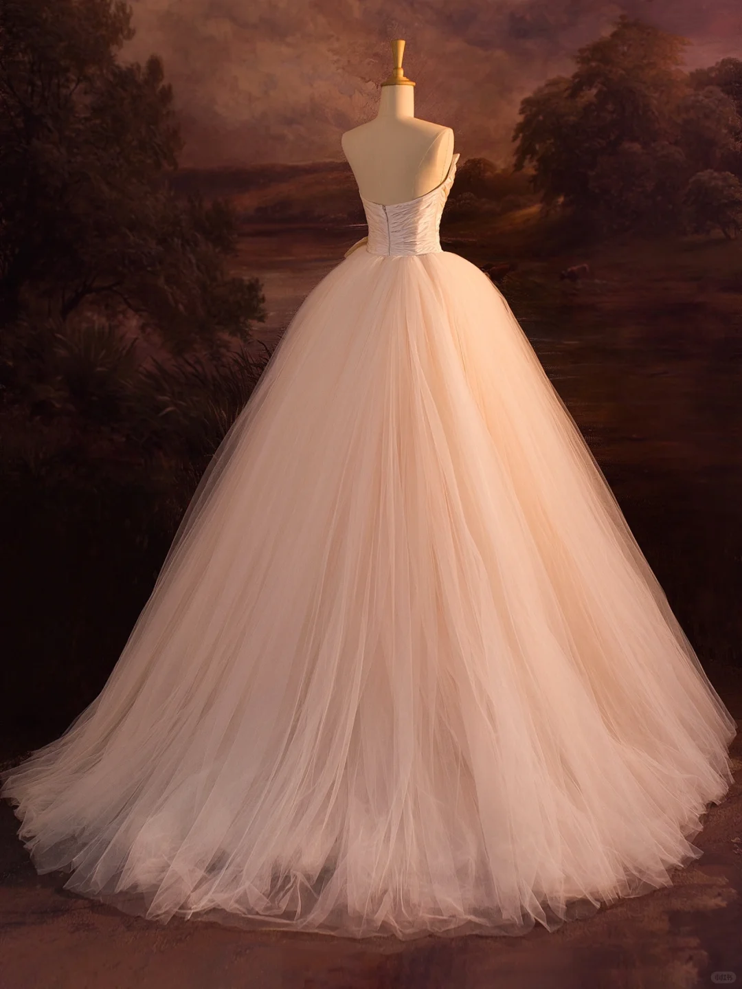 Elegantes Brautkleid Ballkleid Schatz Ärmellos Tüll Lange Brautkleider Brautkleid Brautkleider DH408