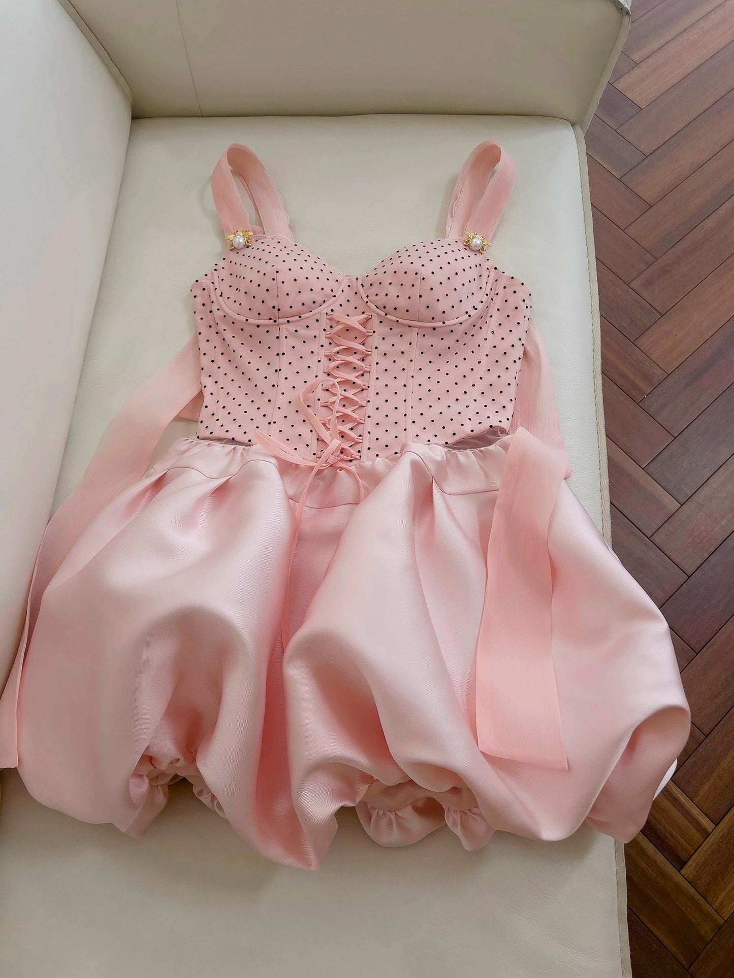 Cute A line Sweetheart Neck Short Pink Satin Formal 8th Grade Homecoming Dresses Summer Middle School Hoco Dress Homecoming Outfits DH94
