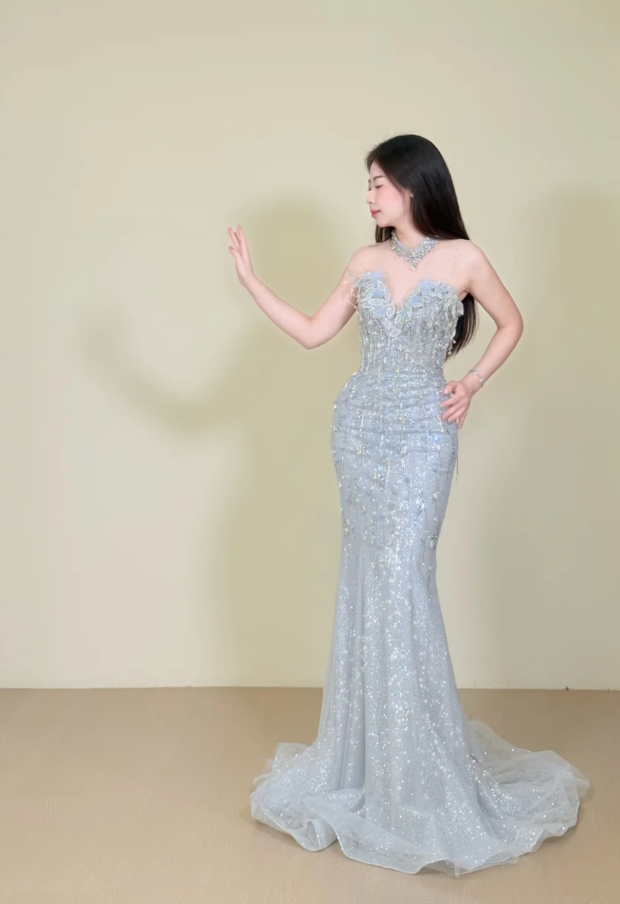 Süßes Ballkleid Spaghettiträger Silbergrau Mini Kurzes Formales Homecoming-Kleid Party Kurzes Ballkleid Hoco Kleider DH2684