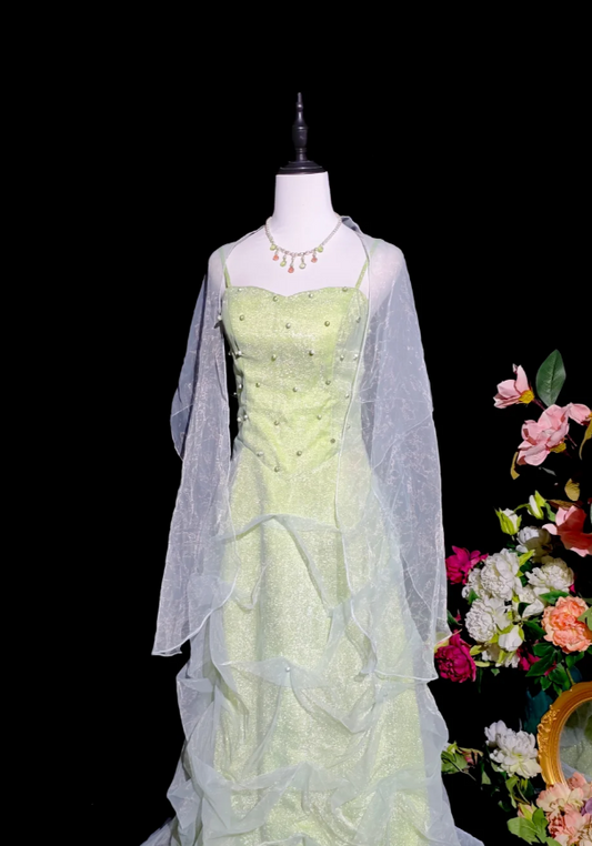 Robe de bal courte à bretelles spaghetti, gris argenté, robe de soirée courte, robe de bal Hoco DH2684