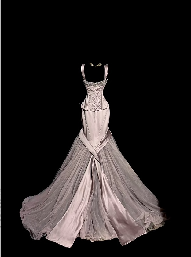 Robe de bal courte à bretelles spaghetti, gris argenté, robe de soirée courte, robe de bal Hoco DH2684