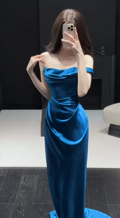 Robe de bal courte à bretelles spaghetti, gris argenté, robe de soirée courte, robe de bal Hoco DH2684