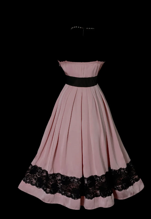 Elegant Pink Short Prom Dress Sweetheart A-Line Hoco Dress Satin Birthday Dress DP06390