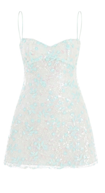 White Lace Short Homecoming Dress Sheath Birthday Mini Dress DP07465