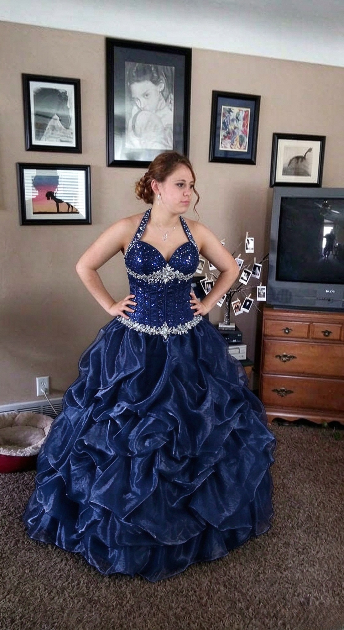 Gorgeous A-Line Satin Long Evening Dress Burgundy Prom Dress DP08051