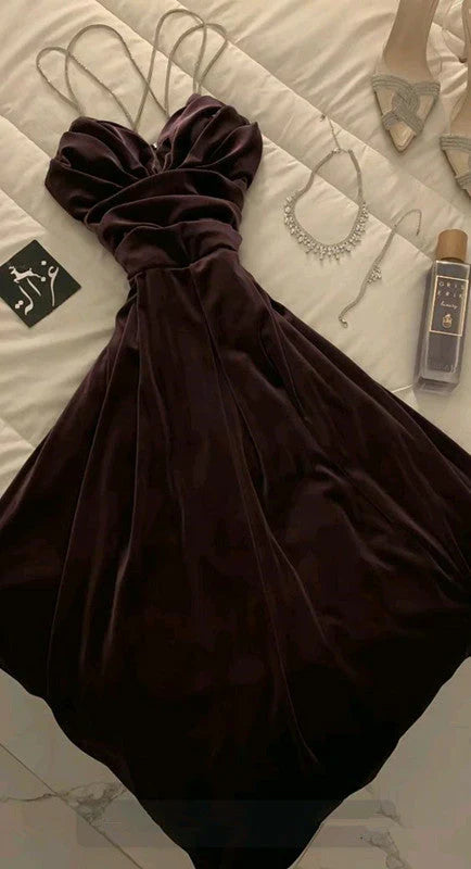 Süßes A-Linie Spaghettiträger Königsblau Sommerkleid zum 18. Geburtstag Hoco Kleid Geburtstagsoutfit 15. Geburtstag Partykleider DP1146