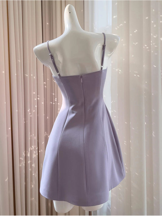 Cute A line Short Homecoming Dress Summer Sequin Butterfly Hoco Dresses Cocktail Dress For Senior Teens DP1778