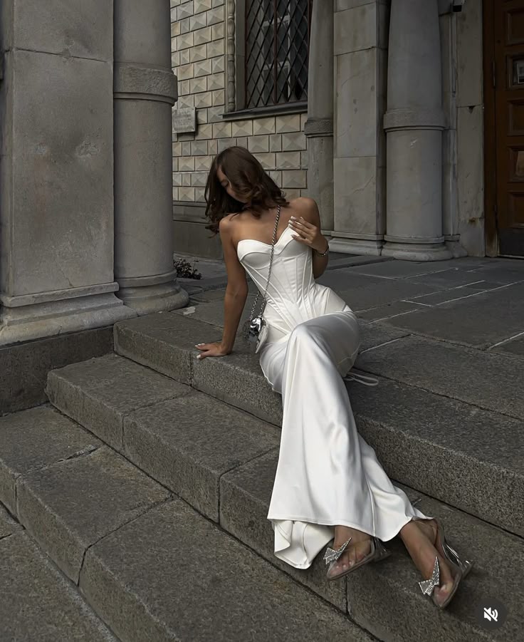 Pretty Sheath Sweetheart White Night Dinner Evening Dresses Formal Summer Wedding Guest Dresses Wedding Guest Outfits DP2197