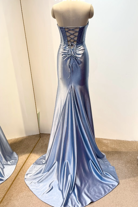 Süßes Ballkleid Spaghettiträger Silbergrau Mini Kurzes Formales Homecoming-Kleid Party Kurzes Ballkleid Hoco Kleider DH2684