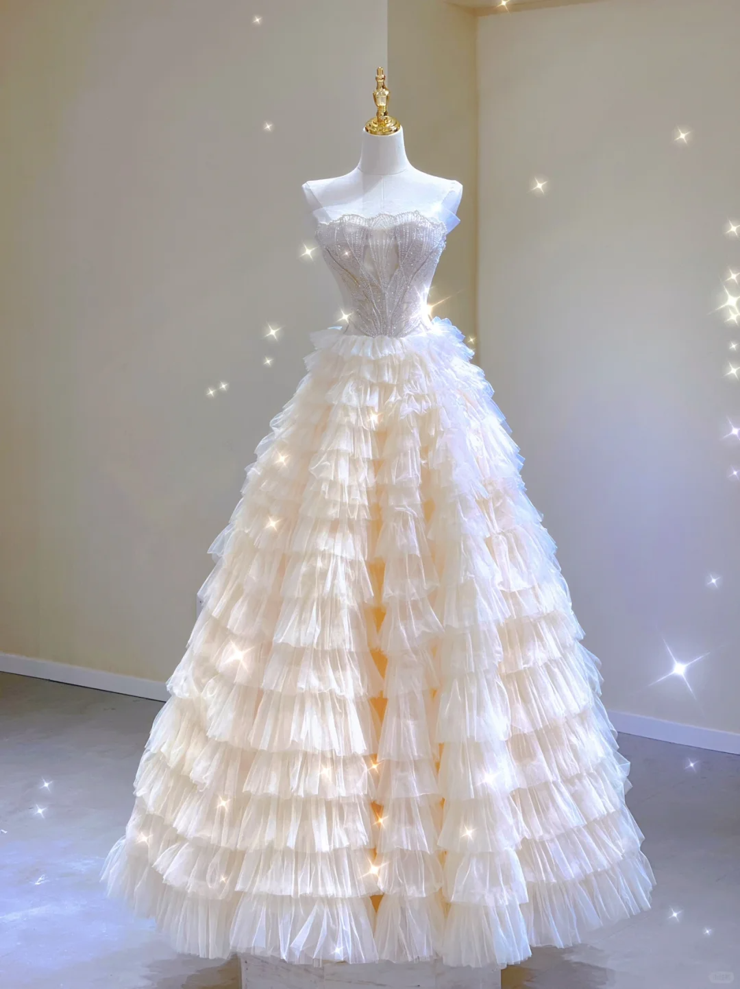 Robe de bal modeste sans bretelles en tulle, longue, tenue de lycée, robes de soirée DP403