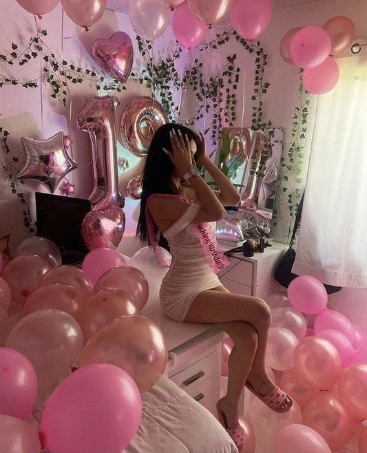 Cute Sheath Pink Short Summer Birthday Dress Party Dress Birthday Outfit 19th Birthday Mini Dress DP962