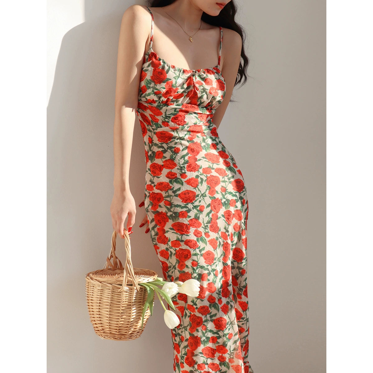Sexy Floral Dress S678