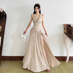 Sexy Champagne Dress S653