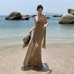 Sexy Champagne Dress S658