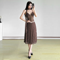Sexy Brown Dress S667