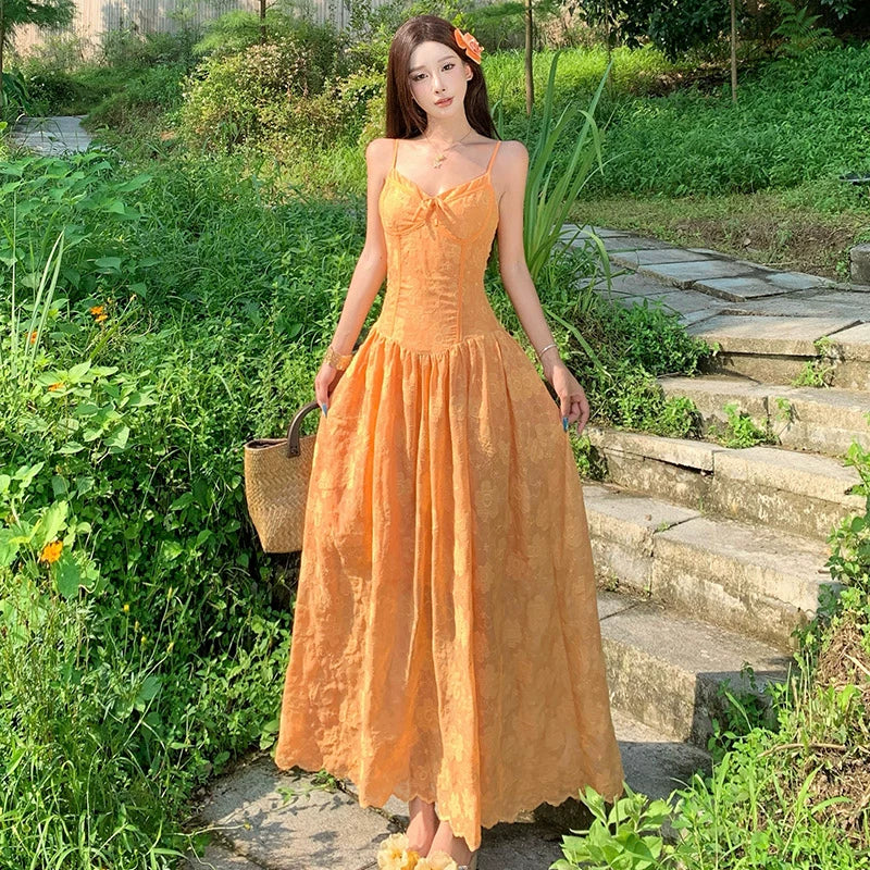 Yellow Women’s Dress S933
