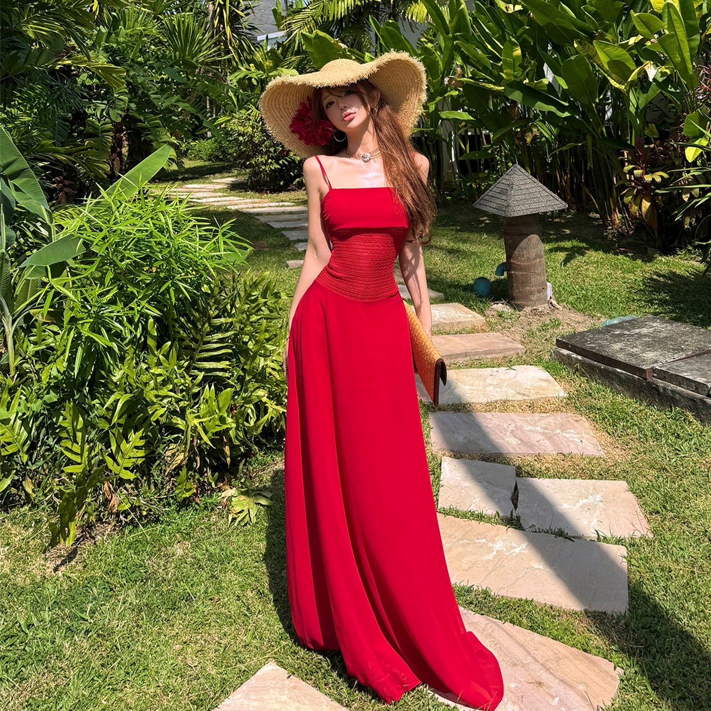 Red Women’s Dress S934