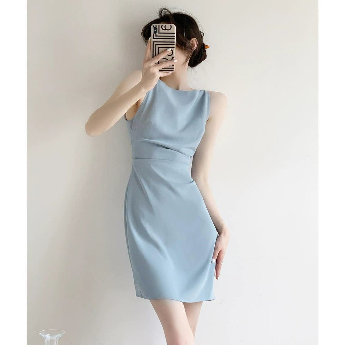 Blue Women’s Dresss S940