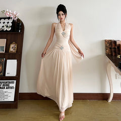 Sexy Apricot Dress S671