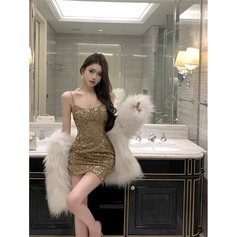 Fashion Gold Women‘s Dress S651