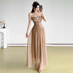 Sexy Champagne Dress S657