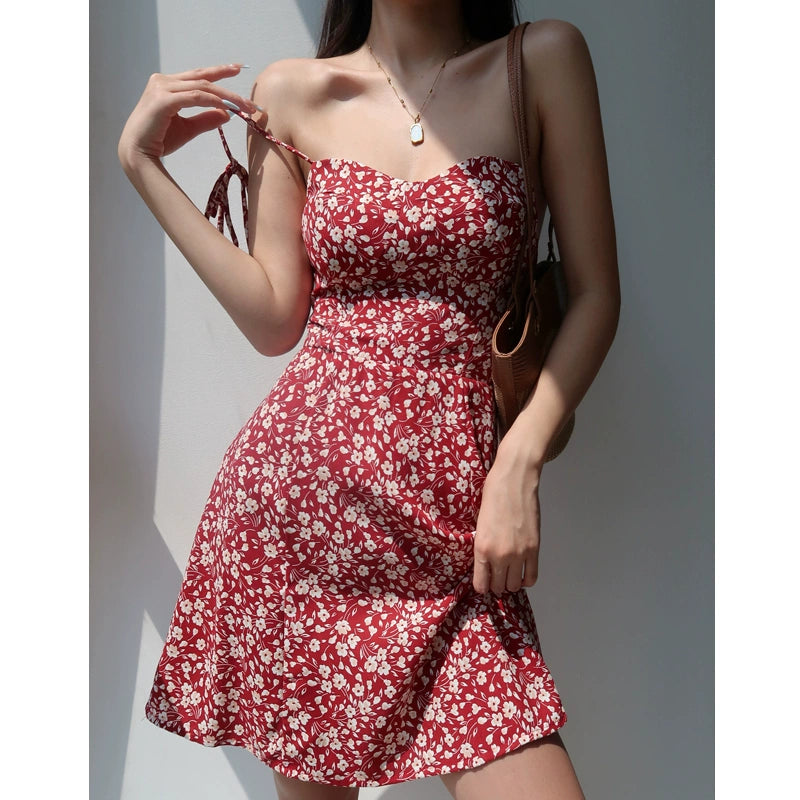Fashion Red Women‘s Dress S605