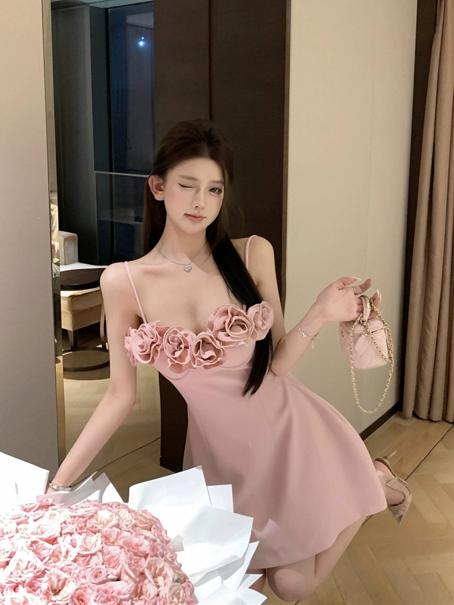 Chic Pink Dress S479