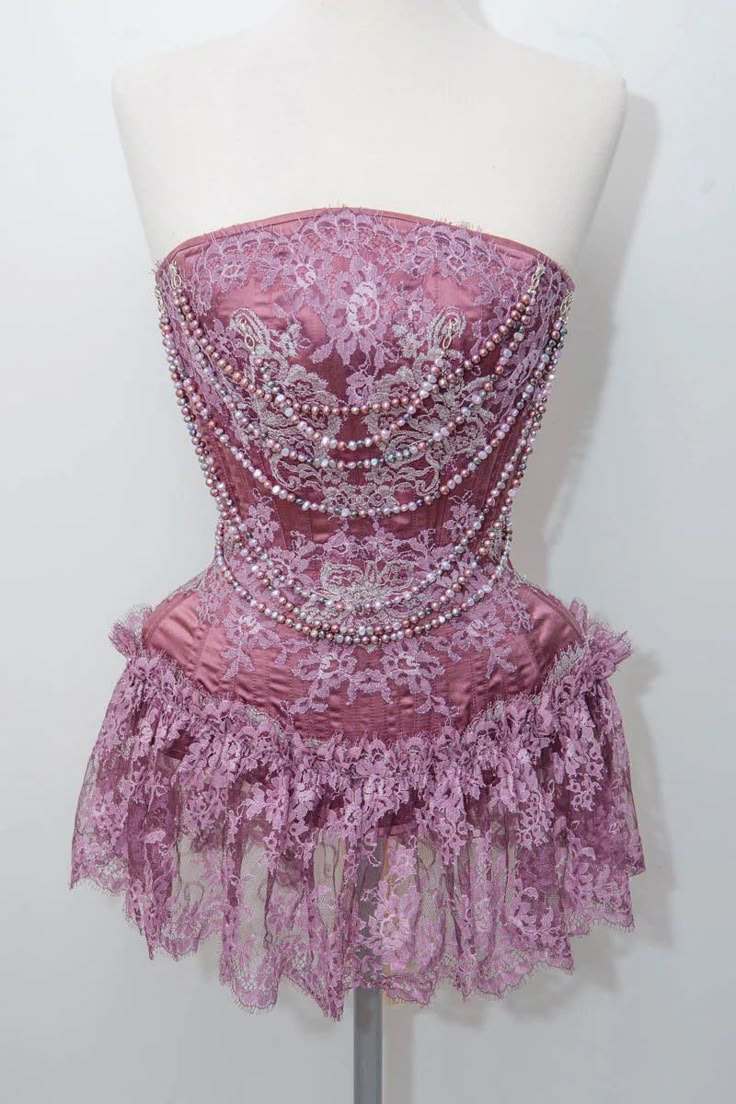 Unique Sheath Strapless Pink Lace Sleeveless Mini Formal 7th Grade Homecoming Dresses Middle School Short Prom Dress Hoco Outfits DH1401