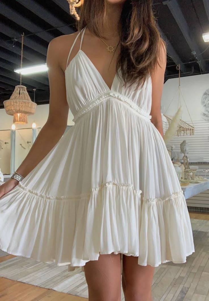 Cute A Line Halter White Chiffon Short Mini Formal 8th Grade Homecoming Dresses Middle School Cocktail Night Dress Hoco Outfits DH1576
