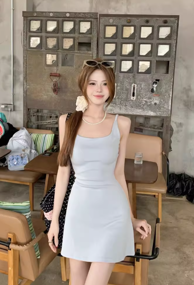 Fashion Blue Dress S820