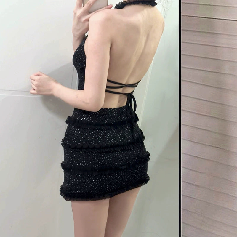 Fashion Black Dress S785