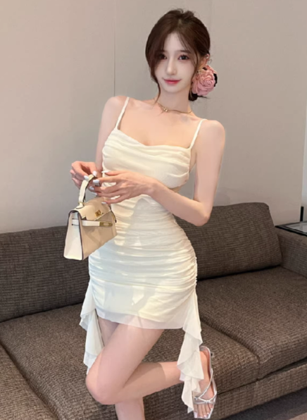 49,99 € | Weißes Damenkleid S37