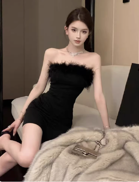 Black Women's Dress  S94