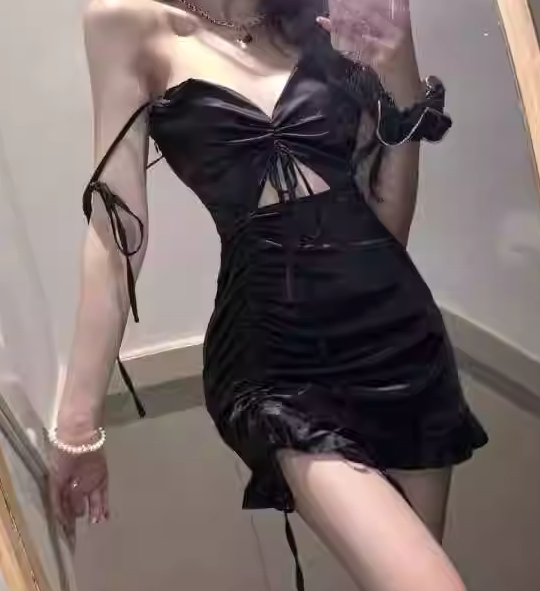 Black Women's Dress S188
