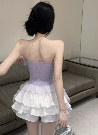 Purple Women's Dress S201