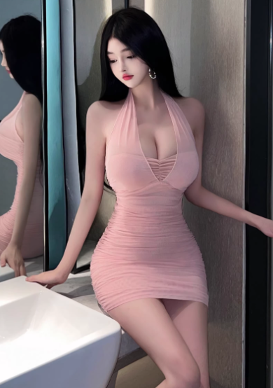 Pink Women's Dress S239