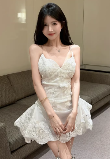 White Women's Dress S251