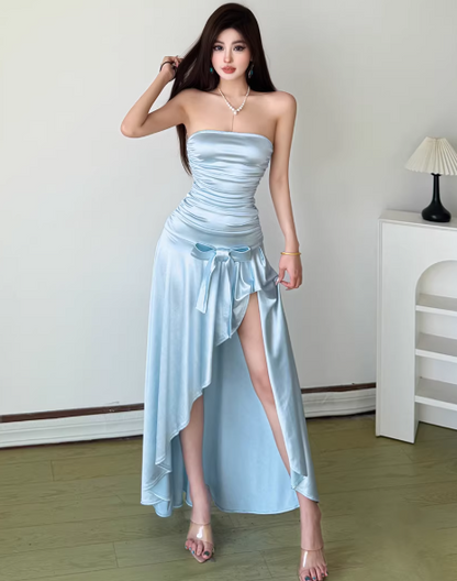 Fashion Blue Women‘s Dress S384