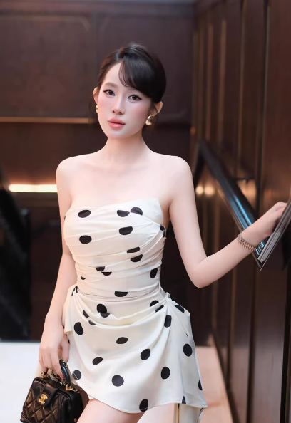 White  Women's Dress S534