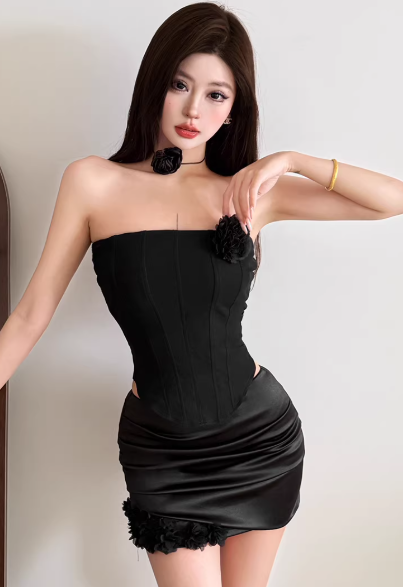 Black Women's Dress S514
