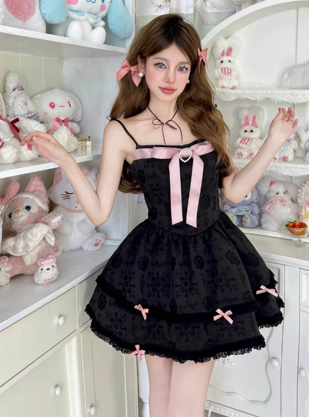 Black Women Dress S1007