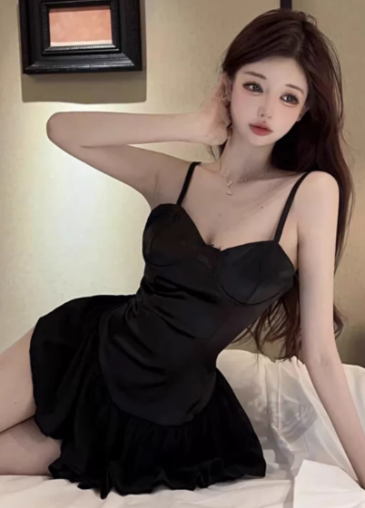 Black Women's Dress S168