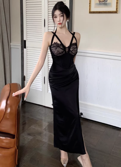Black Women's Dress S113