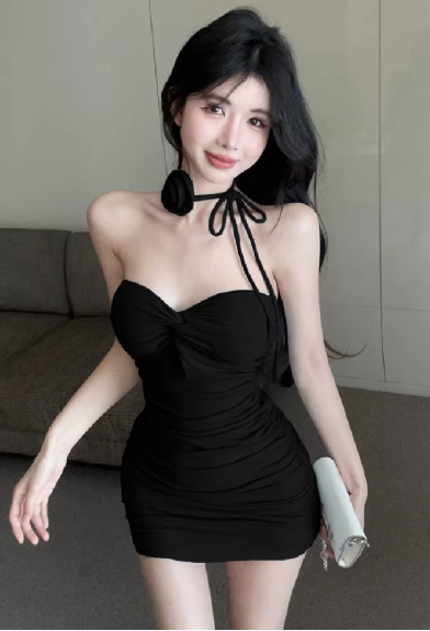 Black Women's Dress S165