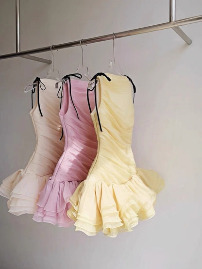 Cute Sheath Scoop Pink Mini Party Dresses Short Formal Homecoming Dresses Night Chic Elegant Short Dresses Cocktail Dress 16th Birthday Outfits Tulle Hoco Dresses DH2776